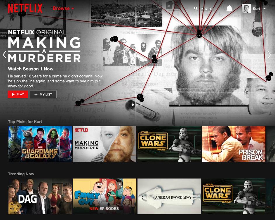 Utvalget i norske Netflix er mye dårligere enn for eksempel den amerikanske.