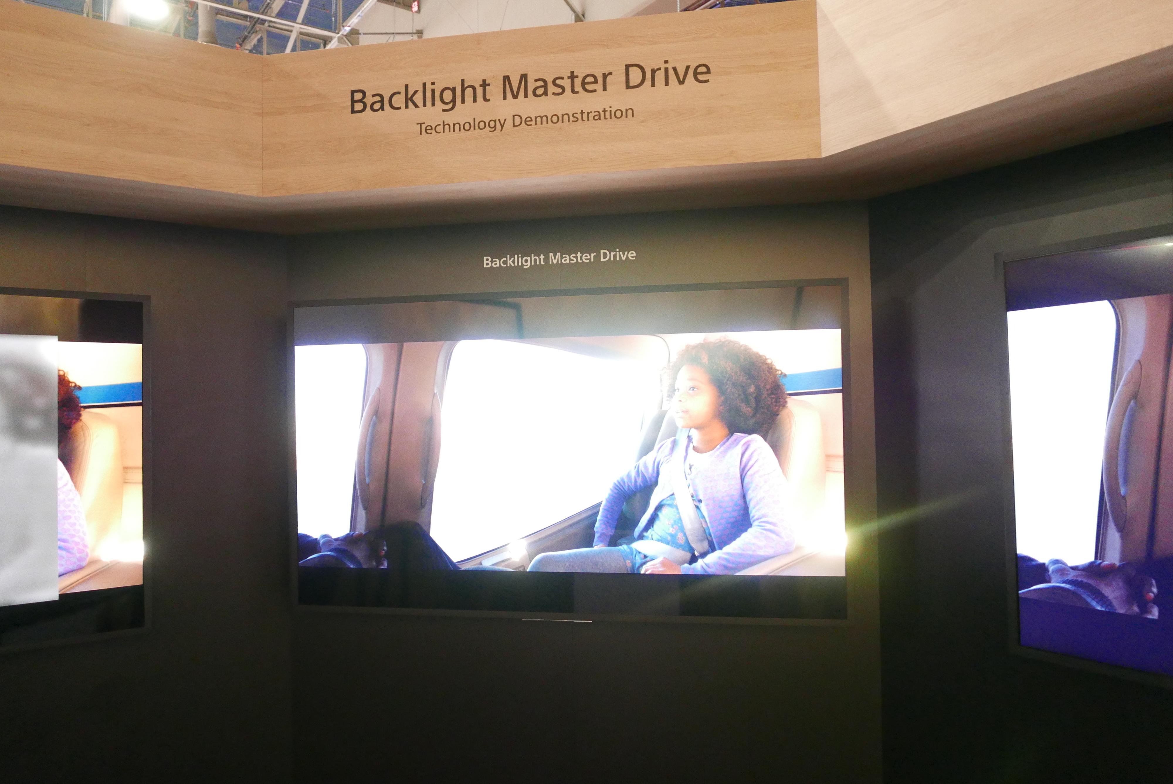 Backlight Master Drive har blendende lysstyrke.