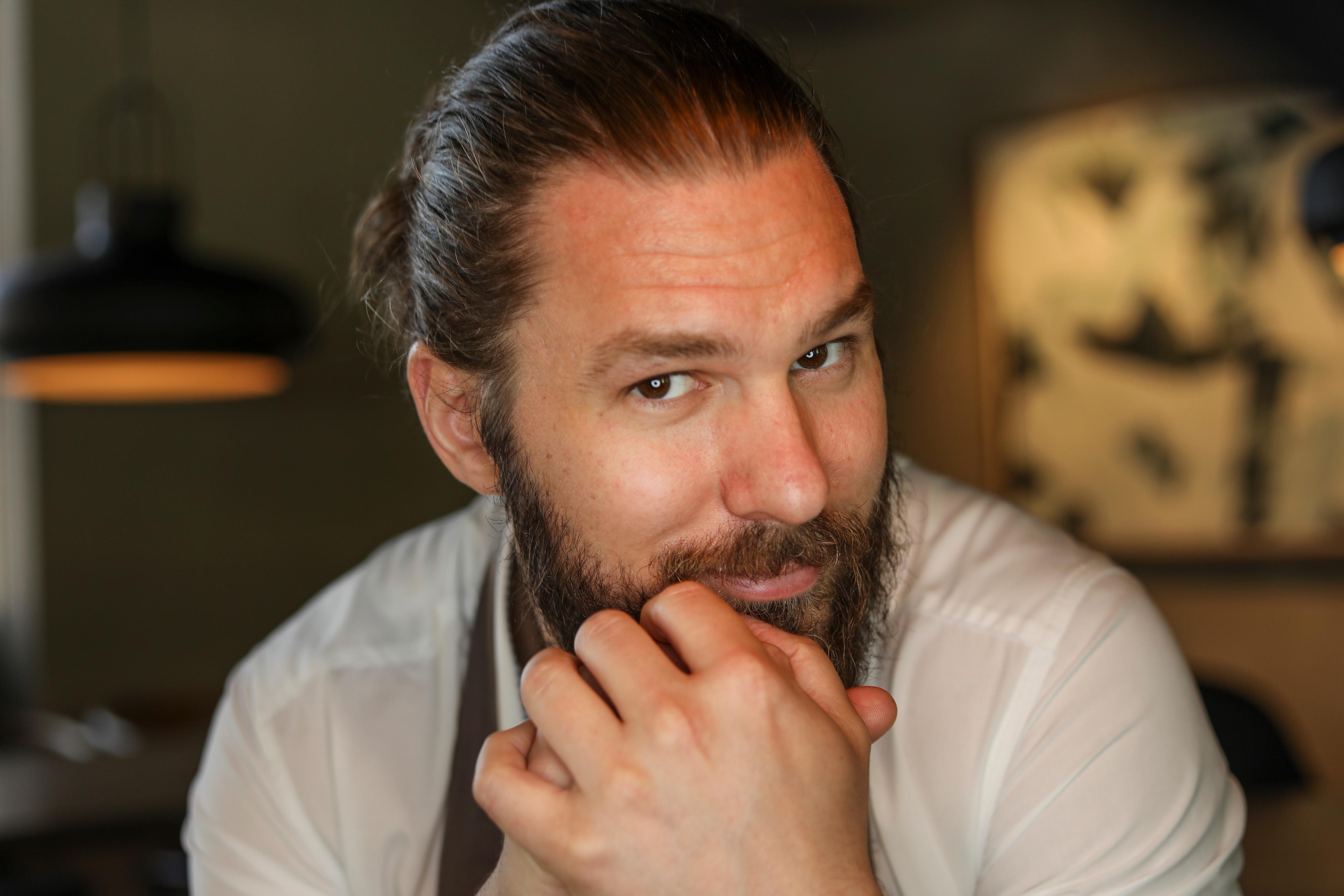Mikael Svensson har en stjerne i Michelin-guiden med sin restaurant Kontrast.