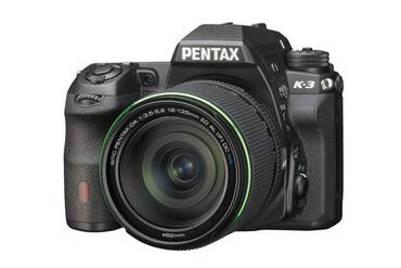 Slik kan et speilreflekskamera se ut: Pentax K-3.Foto: Pentax