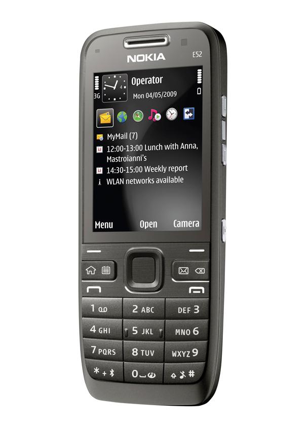 Nokias nye E52. (Foto: Nokia)