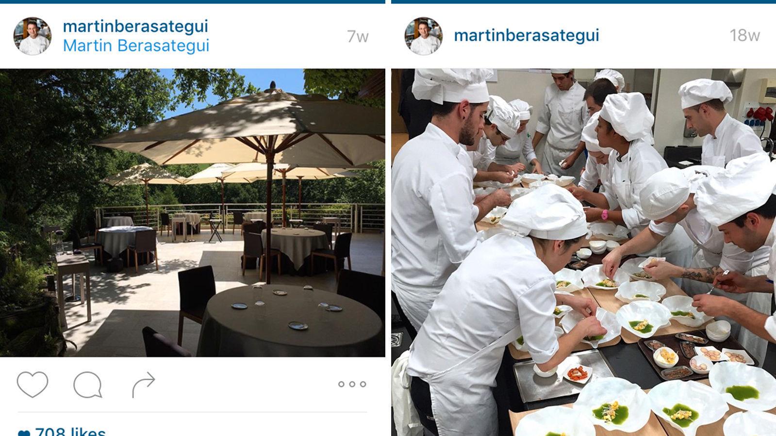 VERDENS BESTE: I følge TripAdvisors brukere er Martin Berasategui den beste restauranten i verden. Foto: Instagram/@martinberasategui.
